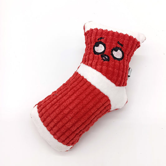 Cartoon Plush Dog Toys for Boredom Relief